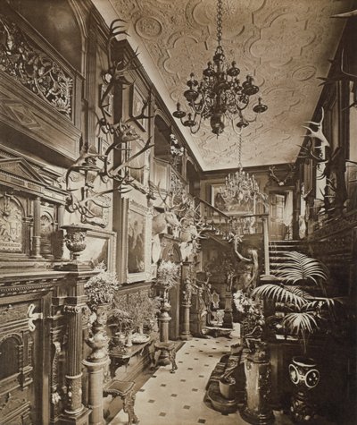 Sala, Wickham Hall, Kent, 1897 autorstwa Harold Palmer