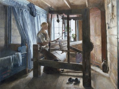 Dom tkacki autorstwa Harriet Backer