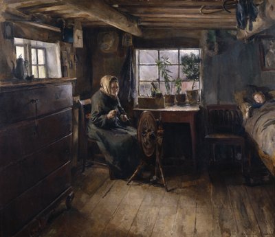 U babci autorstwa Harriet Backer