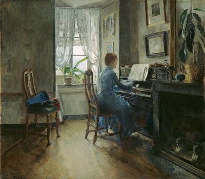 W moim domu autorstwa Harriet Backer
