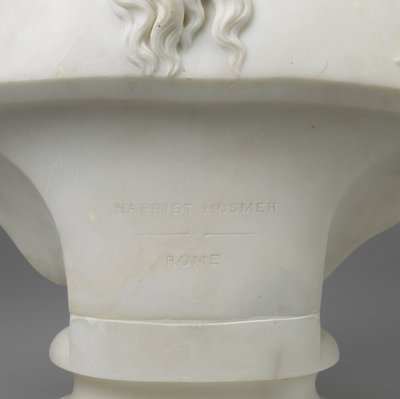 Meduza, ok. 1854 (marmur) autorstwa Harriet Goodhue Hosmer