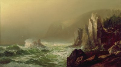 Wyspa Grand Manan (olej na płótnie) autorstwa Harrison Bird Brown
