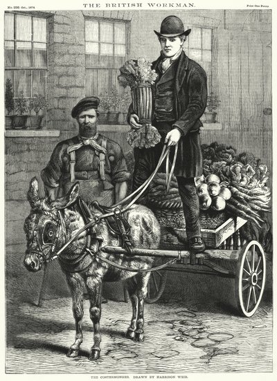 Costermonger autorstwa Harrison William Weir