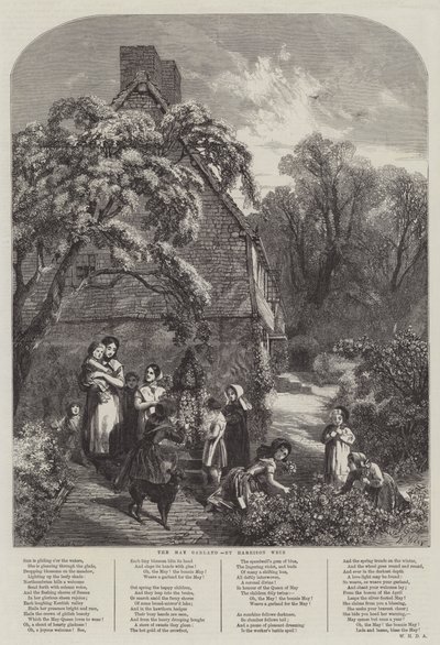 Majowy wianek autorstwa Harrison William Weir