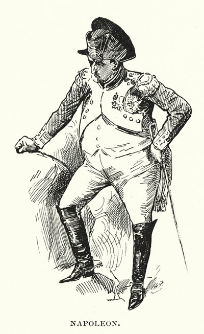 Napoleon (litografia) autorstwa Harry (after) Furniss
