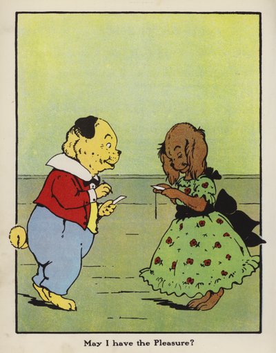 Czy mogę mieć przyjemność? (kolor lito) autorstwa Harry B Neilson