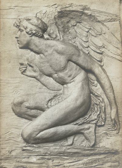 The Story of Psyche: Kupidyn (srebrzysty brąz) (patrz 198359 i 201279) autorstwa Harry Bates