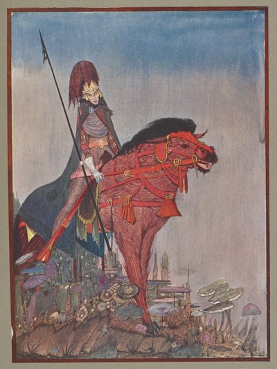 Baron Frederick Von Metzengerstein. autorstwa Harry Clarke