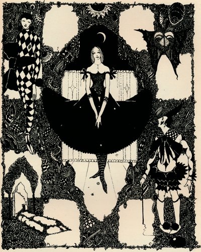 Orlik, ok. 1900-1930, 1925 autorstwa Harry Clarke