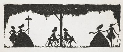 Ilustracja do opowiadania „Skóra osła”. autorstwa Harry Clarke