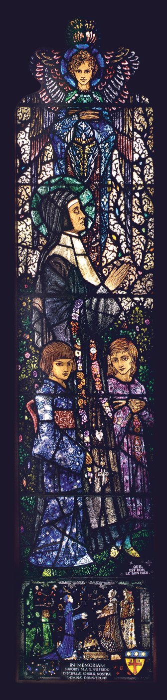 Błogosławiona Julia z dwójką dzieci, 1927 autorstwa Harry Clarke