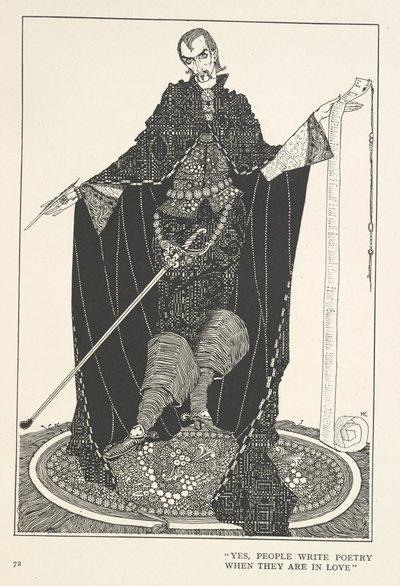 Kalosze Fortuny. Tak, ludzie piszą wiersze, gdy są zakochani. autorstwa Harry Clarke