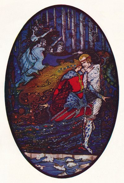 Spotkanie, ok. 1918 r. autorstwa Harry Clarke