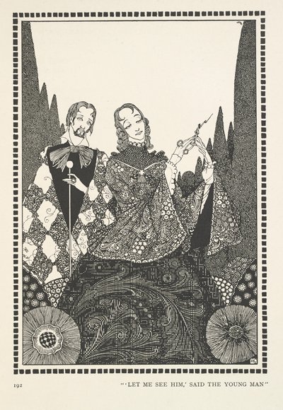 Stary Dom. „Pozwól mi go zobaczyć” – powiedział młody człowiek. autorstwa Harry Clarke