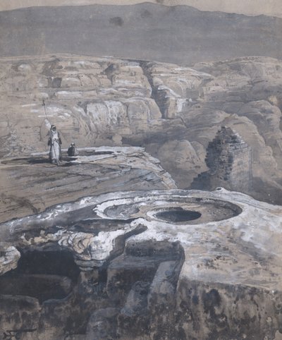 Ołtarz Baala, 1885. autorstwa Harry Fenn
