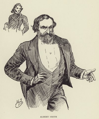 Albert Smith autorstwa Harry Furniss
