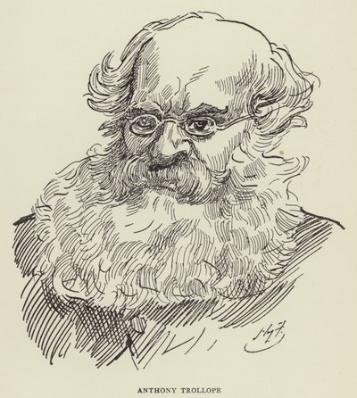 Anthony Trollope autorstwa Harry Furniss