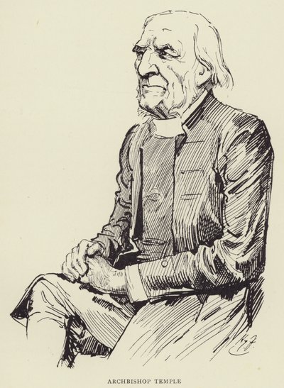 Świątynia Arcybiskupa autorstwa Harry Furniss