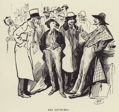 Leżaki barowe autorstwa Harry Furniss