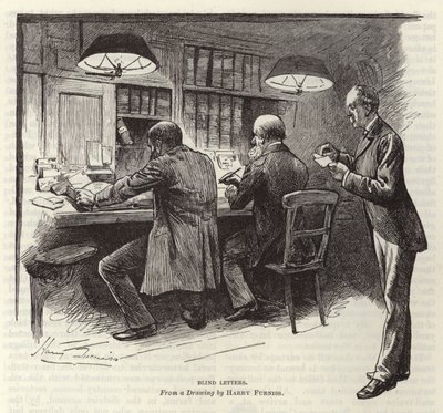 Niewidome litery autorstwa Harry Furniss