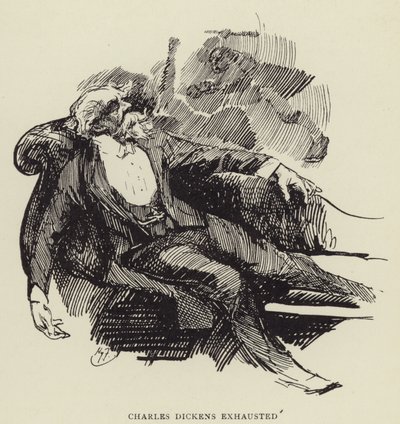 Karol Dickens wyczerpany autorstwa Harry Furniss