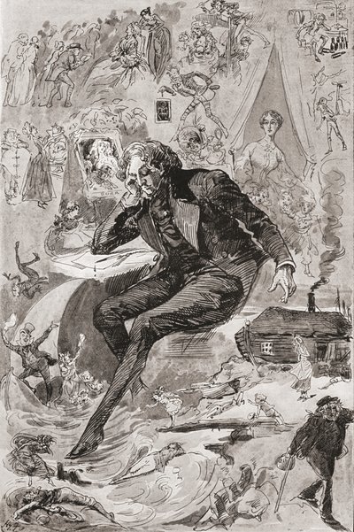 Dawid Copperfield. Ilustracja Harry