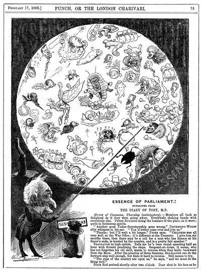 Istota Parlamentu, 1883 autorstwa Harry Furniss