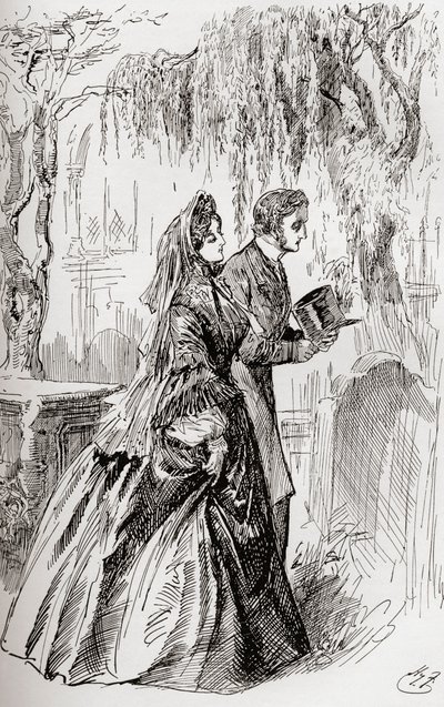 Estella i Pip. – Nie widziałem od niej cienia kolejnego rozstania. autorstwa Harry Furniss