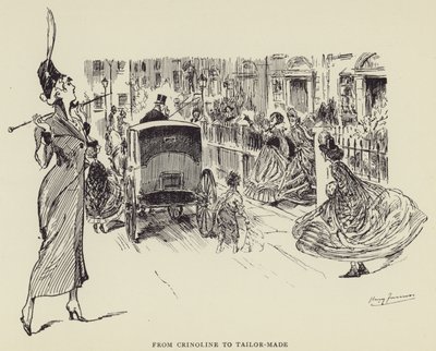 Od krynoliny po szyte na miarę autorstwa Harry Furniss