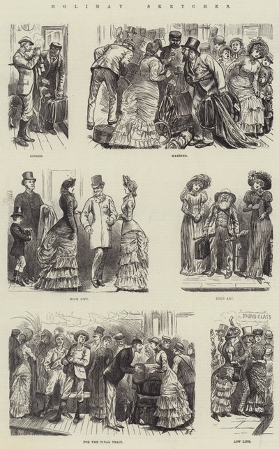 Świąteczne szkice autorstwa Harry Furniss