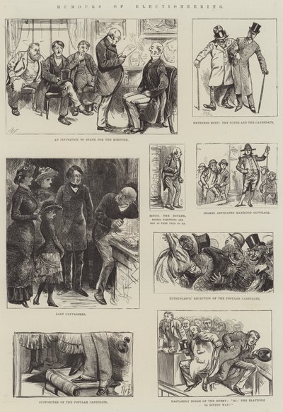 Humory wyborcze autorstwa Harry Furniss