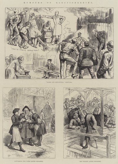 Humory wyborcze autorstwa Harry Furniss