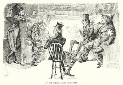 Ilustracja do wielkich oczekiwań autorstwa Charlesa Dickensa (lito) autorstwa Harry Furniss