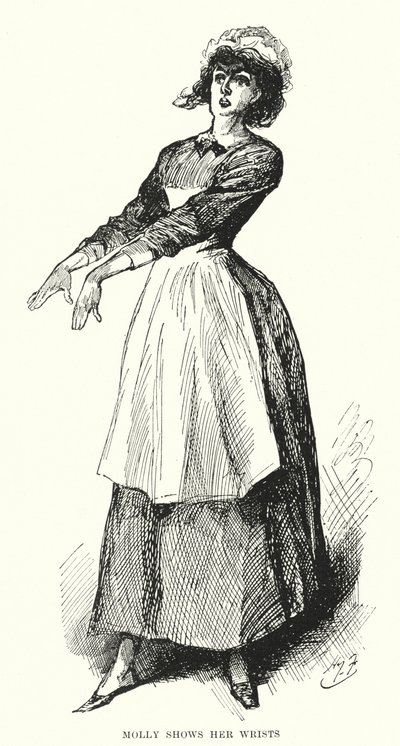 Ilustracja do wielkich oczekiwań autorstwa Charlesa Dickensa (lito) autorstwa Harry Furniss