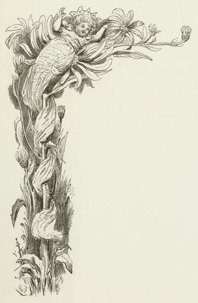 Ilustracja do Sylvie i Bruno autorstwa Lewisa Carrolla autorstwa Harry Furniss