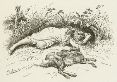 Ilustracja do Sylvie i Bruno autorstwa Lewisa Carrolla autorstwa Harry Furniss