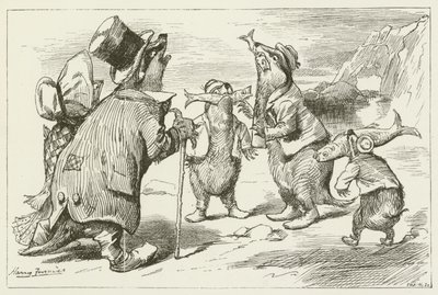 Ilustracja do Sylvie i Bruno autorstwa Lewisa Carrolla autorstwa Harry Furniss