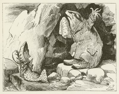 Ilustracja do Sylvie i Bruno autorstwa Lewisa Carrolla autorstwa Harry Furniss