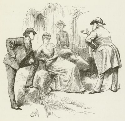 Ilustracja do Sylvie i Bruno autorstwa Lewisa Carrolla autorstwa Harry Furniss