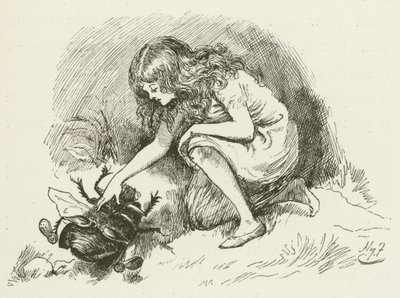 Ilustracja do Sylvie i Bruno autorstwa Lewisa Carrolla autorstwa Harry Furniss