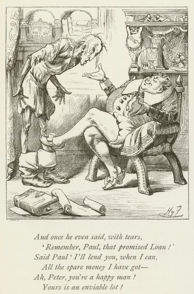 Ilustracja do Sylvie i Bruno autorstwa Lewisa Carrolla autorstwa Harry Furniss
