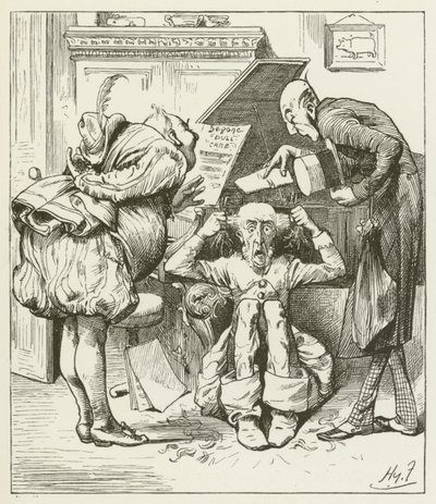 Ilustracja do Sylvie i Bruno autorstwa Lewisa Carrolla autorstwa Harry Furniss