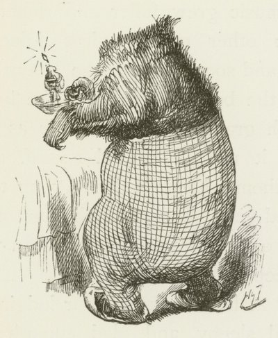 Ilustracja do Sylvie i Bruno autorstwa Lewisa Carrolla autorstwa Harry Furniss