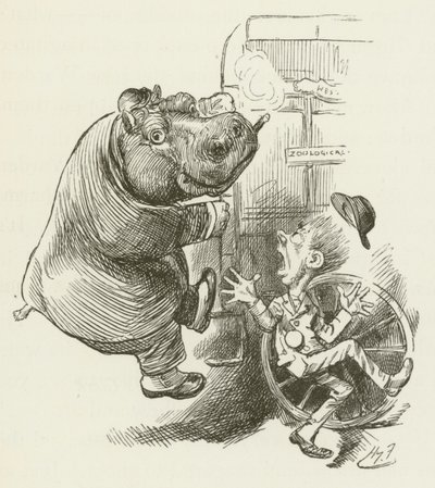 Ilustracja do Sylvie i Bruno autorstwa Lewisa Carrolla autorstwa Harry Furniss