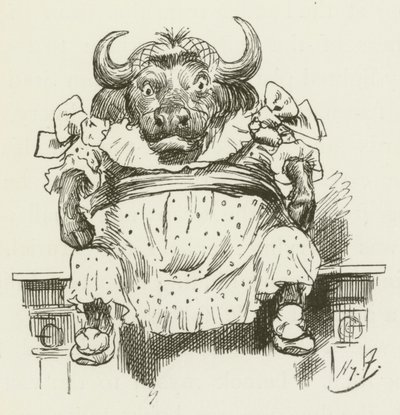 Ilustracja do Sylvie i Bruno autorstwa Lewisa Carrolla autorstwa Harry Furniss