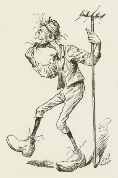 Ilustracja do Sylvie i Bruno autorstwa Lewisa Carrolla autorstwa Harry Furniss