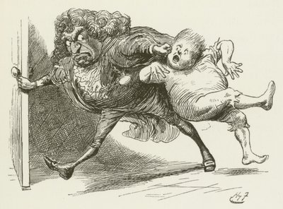 Ilustracja do Sylvie i Bruno autorstwa Lewisa Carrolla autorstwa Harry Furniss