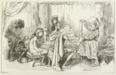 Ilustracja do Sylvie i Bruno autorstwa Lewisa Carrolla autorstwa Harry Furniss