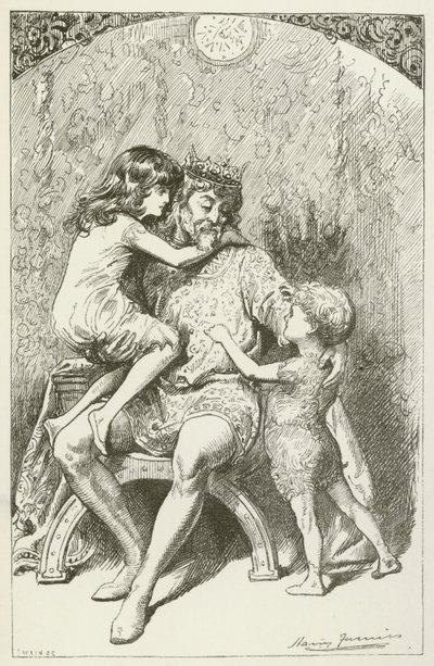 Ilustracja do Sylvie i Bruno autorstwa Lewisa Carrolla autorstwa Harry Furniss