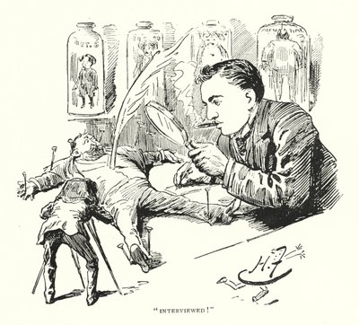 „Wywiad!” (lito) autorstwa Harry Furniss
